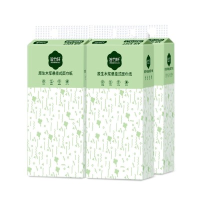 悬挂式抽纸400克/提原生木浆4层底部抽纸家用厨房客厅抽纸挂式图5