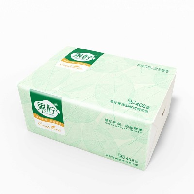 抽纸定制400张餐巾纸8包提装纸巾批发商务用纸原木广告语订制纸巾图2