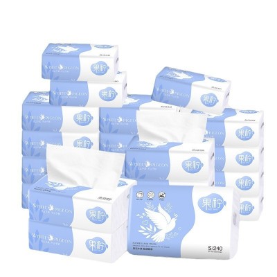 广告抽纸加工定制批发商用纸巾整箱电商加油站礼品软包面巾纸工厂图5