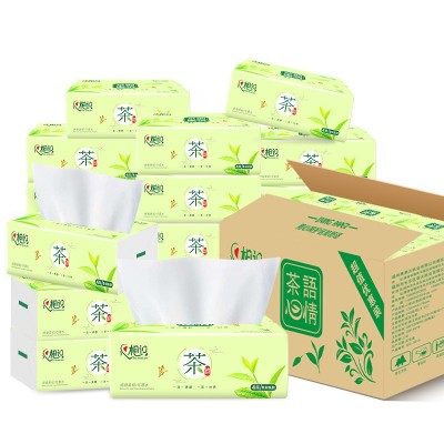 纸巾家用抽纸整箱卫生纸四层加厚面巾纸亲肤原木餐巾纸40包实惠装图3
