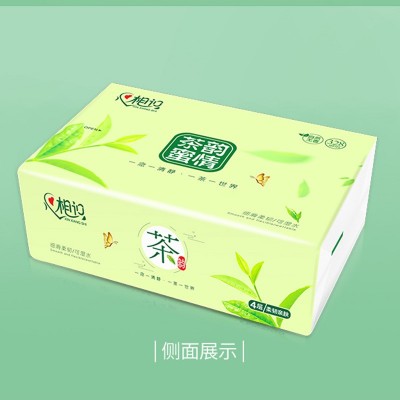 40包纸巾抽纸整箱批发卫生纸婴儿家用面巾纸原木餐巾纸抽一件代发图2