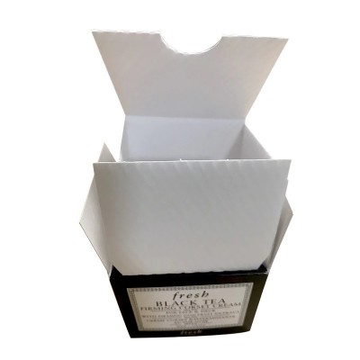 包装盒瓦楞纸板化妆品包装盒瓦楞纸黑白坑纸白色瓦楞纸板批发      1平方米图5