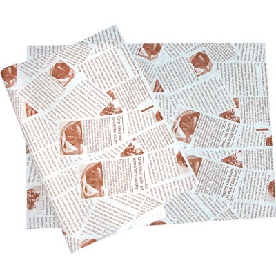 现货一次性蛋糕卷防油纸淋膜西点托盘烘焙包装餐盘纸汉堡纸500张       1个图5