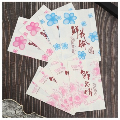 一次性防油斜口纸袋 三角手抓饼薯条小吃袋淋膜食品包装袋纸袋    10000个图2