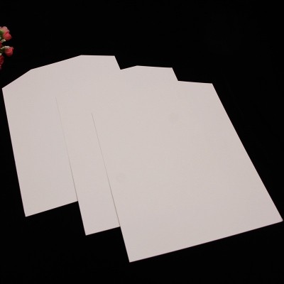 现货切角白卡纸A4服装卡纸T恤包装白卡纸硬纸板批发250克到450克图4