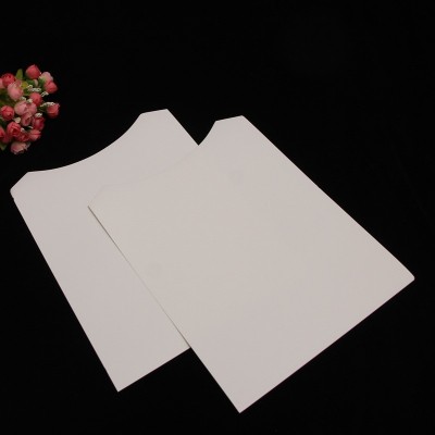 现货白卡纸冲圆A4服装卡纸T恤包装白卡纸硬纸板批发250克到450克图4