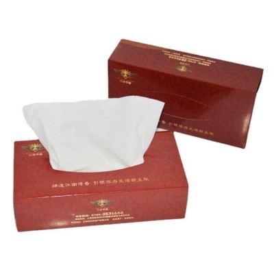厂家广告盒装纸巾定制可印LOGO订做企业单位酒吧餐饮方盒抽纸定做图5
