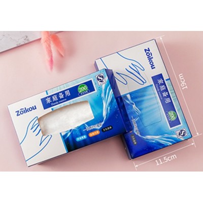 一次性手套纸盒，PE手套包装盒图2