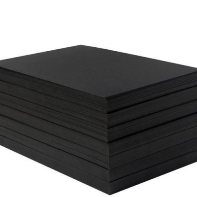 【兰博纸业】120g双面黑卡纸 全黑透芯 可随时电联图5