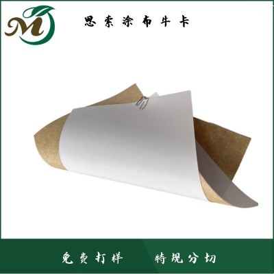涂布牛卡 恩索牛卡纸 防热水 冷冻包装 双面印刷 250g-450g图2