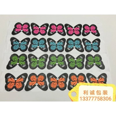 白色拷贝纸印刷logo图案 彩色雪梨纸印刷 各色礼品防潮包装纸图4