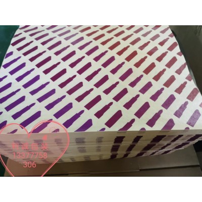 白色拷贝纸印刷logo图案 彩色雪梨纸印刷 各色礼品防潮包装纸图5