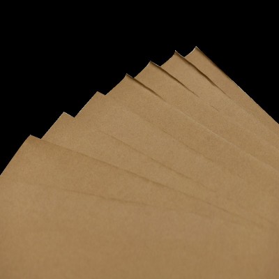 厂家定制牛皮纸 木浆牛皮纸模切防粘纸淋膜 BOPP复合淋膜纸图3