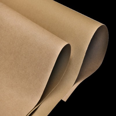 厂家定制牛皮纸 木浆牛皮纸模切防粘纸淋膜 BOPP复合淋膜纸图2