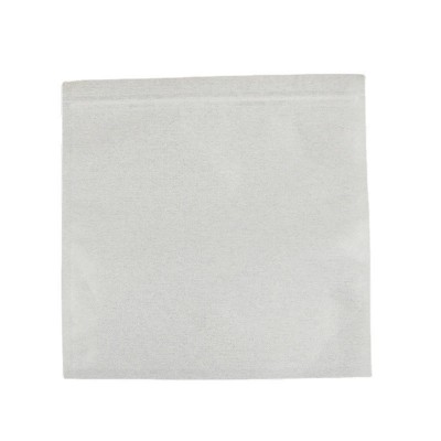 厂家定做烫金茶饼包装袋白色牛皮纸普洱茶包装袋高低口对折袋定做图5