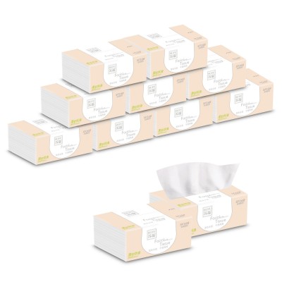 苏福丝滑系列抽取式印花面巾纸400张10包酒店加油站商用定制图3