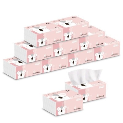 环保亲肤天然抽纸家庭办公酒店餐厅车载母婴批发餐巾纸袋装无香图4