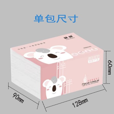 环保亲肤天然抽纸家庭办公酒店餐厅车载母婴批发餐巾纸袋装无香图5