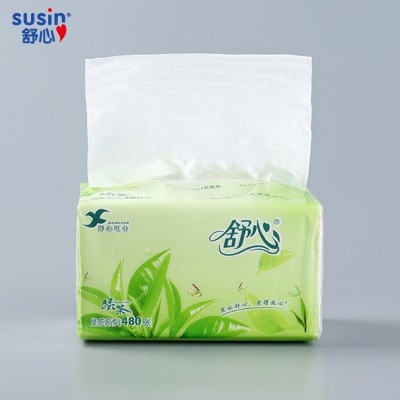 8包一提装纸巾家用卫生纸出口面巾餐巾纸包邮手纸抽厂家批发抽纸图4