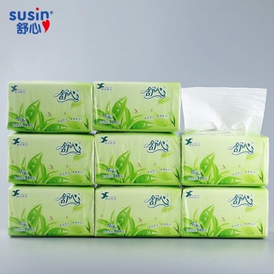8包一提装纸巾家用卫生纸出口面巾餐巾纸包邮手纸抽厂家批发抽纸图3