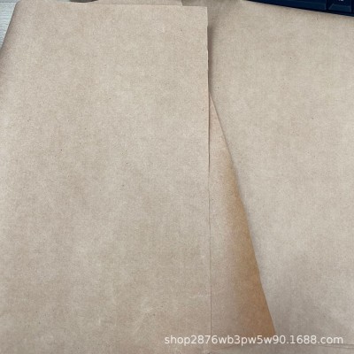 厂家批发80-250克俄罗斯牛皮纸平板卷筒牛卡纸印刷包装纸服装褶压图2