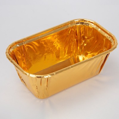 蛋糕纸托方形蛋糕纸杯烘焙模具卷边蛋糕纸杯耐高温面包防油纸托图3