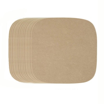 定制方形空气炸锅垫纸食品级烧烤烘培防油纸不沾烤肉托盘硅油纸图2