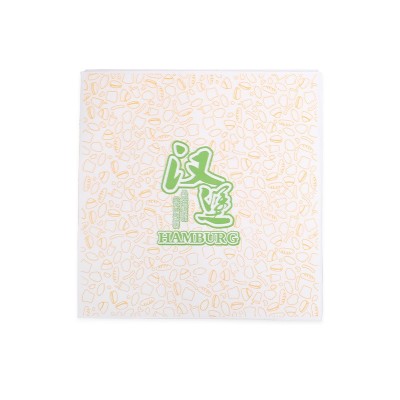 防油淋膜汉堡纸鸡肉卷包装纸一次性烘培用纸托盘纸防油纸批发图4