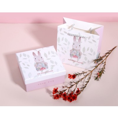 化妆品彩盒定制食品包装盒定制月饼礼盒瓦楞白卡纸盒牛皮纸盒定做图3