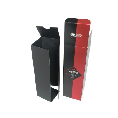 化妆品包装彩盒金银卡纸彩印逆向UV面膜彩盒开窗透明美妆彩盒批发图2