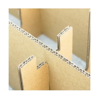 瓦楞纸制包装快递纸箱打包硬盒井字格隔板鸡蛋包装重型水果纸板图2