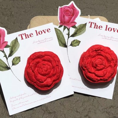 立体花朵种子纸套装情人节礼物及节假日日常礼品种子纸浇水就发芽图4