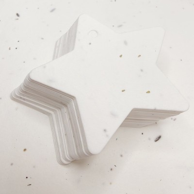 现货种子纸种子卡片定做可生物降解发芽开花手工环保纸艺 术纸定制图2