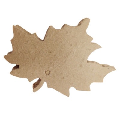 现货种子纸种子卡片定做可生物降解发芽开花手工环保纸艺 术纸定制图4