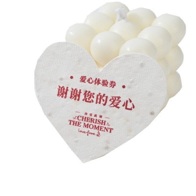 创意种子特种纸批发婚礼邀请函可种植发芽艺术纸手工diy 发芽纸图5