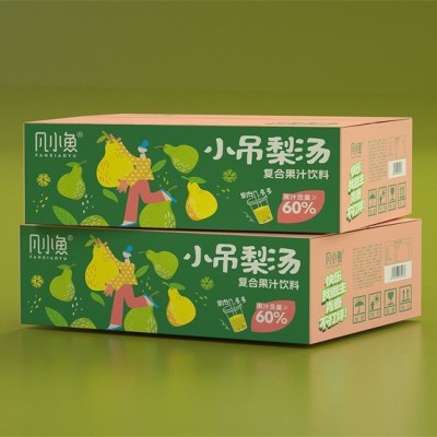 饮料包装彩箱来图定制通用饮料包装彩箱精美礼盒包装瓦楞盒批发