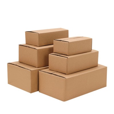 半高箱三层五层加硬加厚玩楞纸箱6-12号邮政半高箱扁平小纸箱批发图5