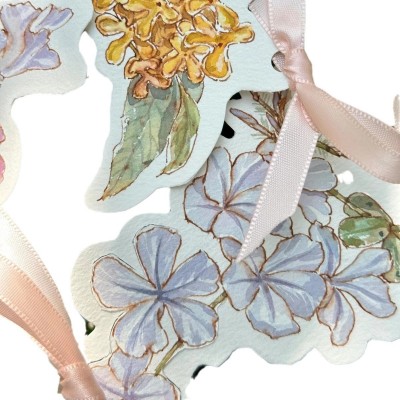 现货种子纸书签 可种植的发芽艺术纸厂家门票请柬卡片种子纸书签图5