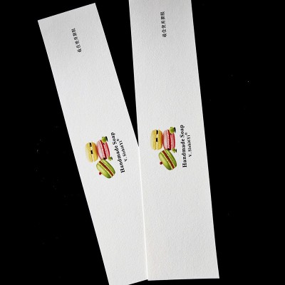 工厂定制古风腰封特种纸飘金礼品盒封条 哑面PVC标签盒子印刷定制图4