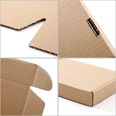 特硬飞机盒快递盒打包纸箱长方形服装纸盒包装盒批发飞机箱图3