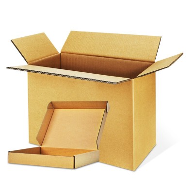 1-12号物流快递盒现货五层三层加硬长方形半高电商打包快递箱批发