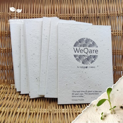 种子纸印刷种子纸装订A5 B5 可发芽种子纸笔记本种子纸现货秒发图4