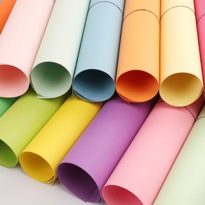 250克全开大张彩色卡纸幼儿园装饰剪纸硬卡纸DIY海报折纸艺术纸图3