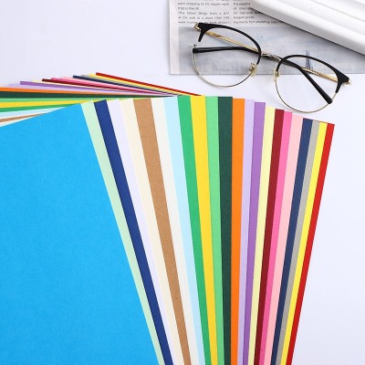 250克全开大张彩色卡纸幼儿园装饰剪纸硬卡纸DIY海报折纸艺术纸图5