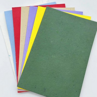 A4现货手工种子纸可种植降解发芽空白大规现货原纸批发 颜色可选图3