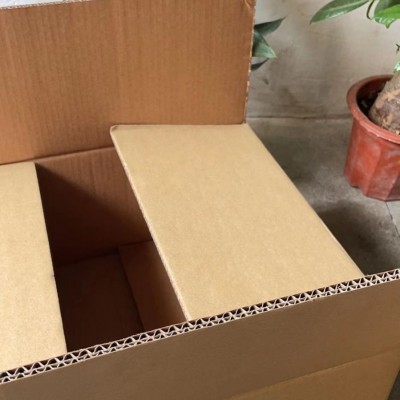 物流打包纸箱 电商发货纸盒 三层五层特硬瓦楞纸箱 超硬飞机盒图3