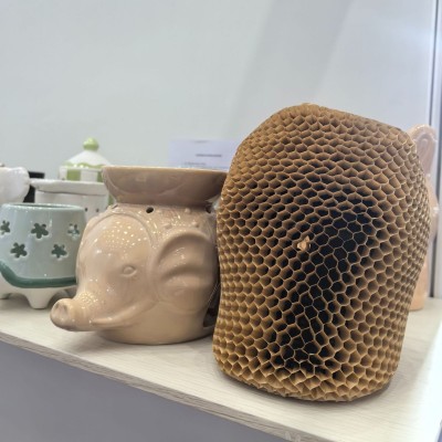 可降解、可回收，玻璃瓶纸套，蜂窝牛皮纸套是环保包装的 不二之选图3