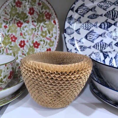 一纸在手安全无忧 玻璃瓶保护套蜂窝牛皮纸套是包装界的 绿色革新图3