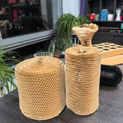 环保易碎品蜂窝纸保护套 | 多色可选 | 可降解包装 | 优惠促销中图3