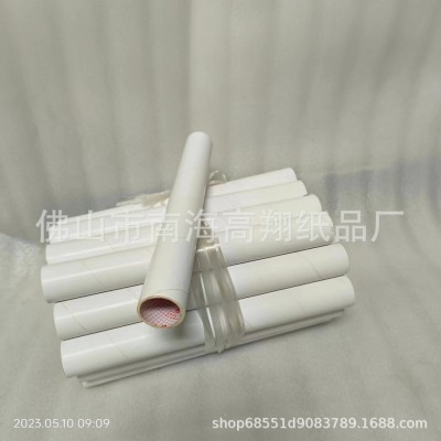 定制优质耐破白卡纸芯纸管贴纸装饰包装纸芯图4